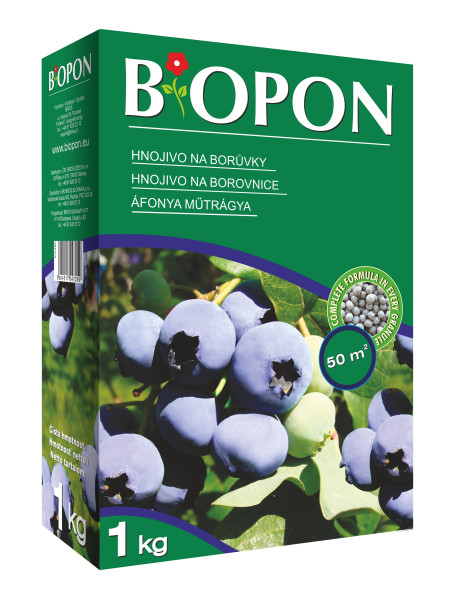 Biopon, hnojivo na borůvky